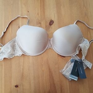 Natori NWT nude tshirt bra, convertible, 32DDD